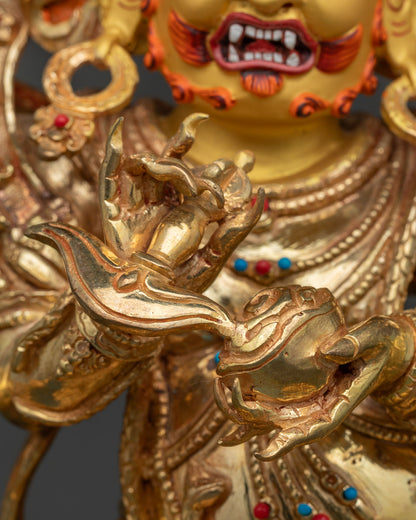 Six Arm Mahakala Statue