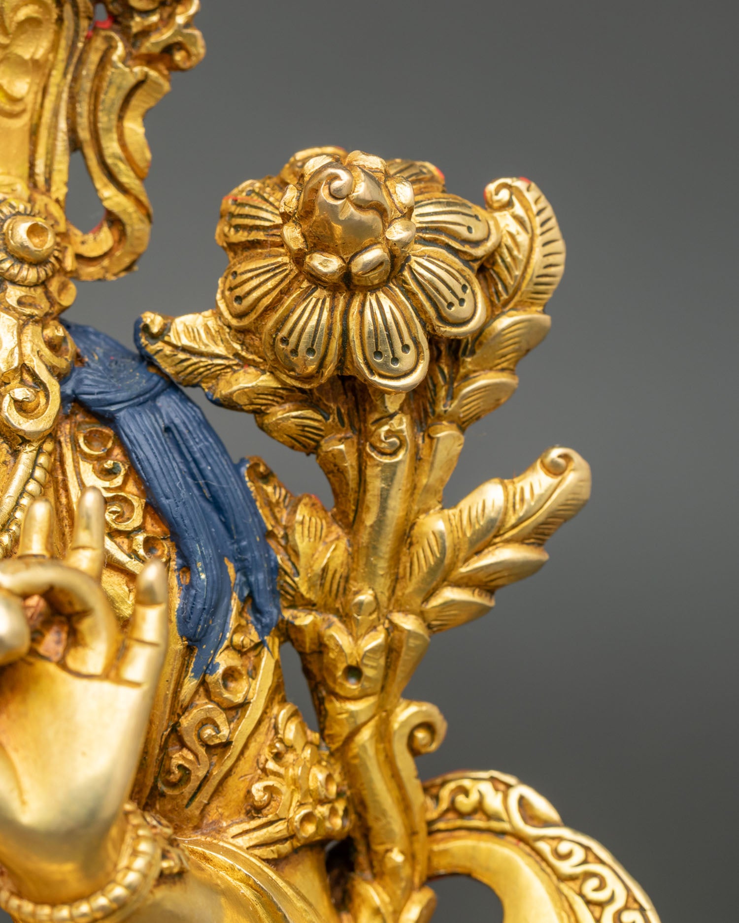 Beautiful Green Tara Statue for Spiritual Blessing