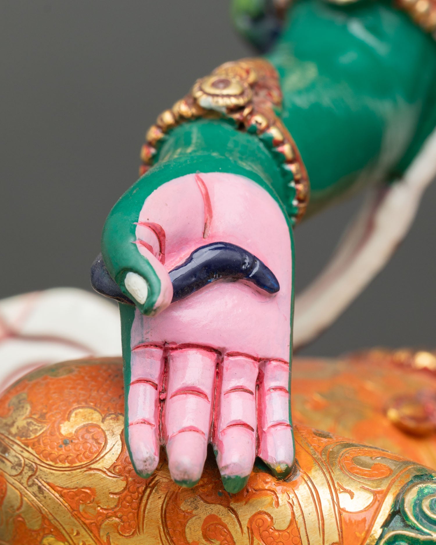 Green Tara | Compassionate Deity Sculpture for Spiritual Practice