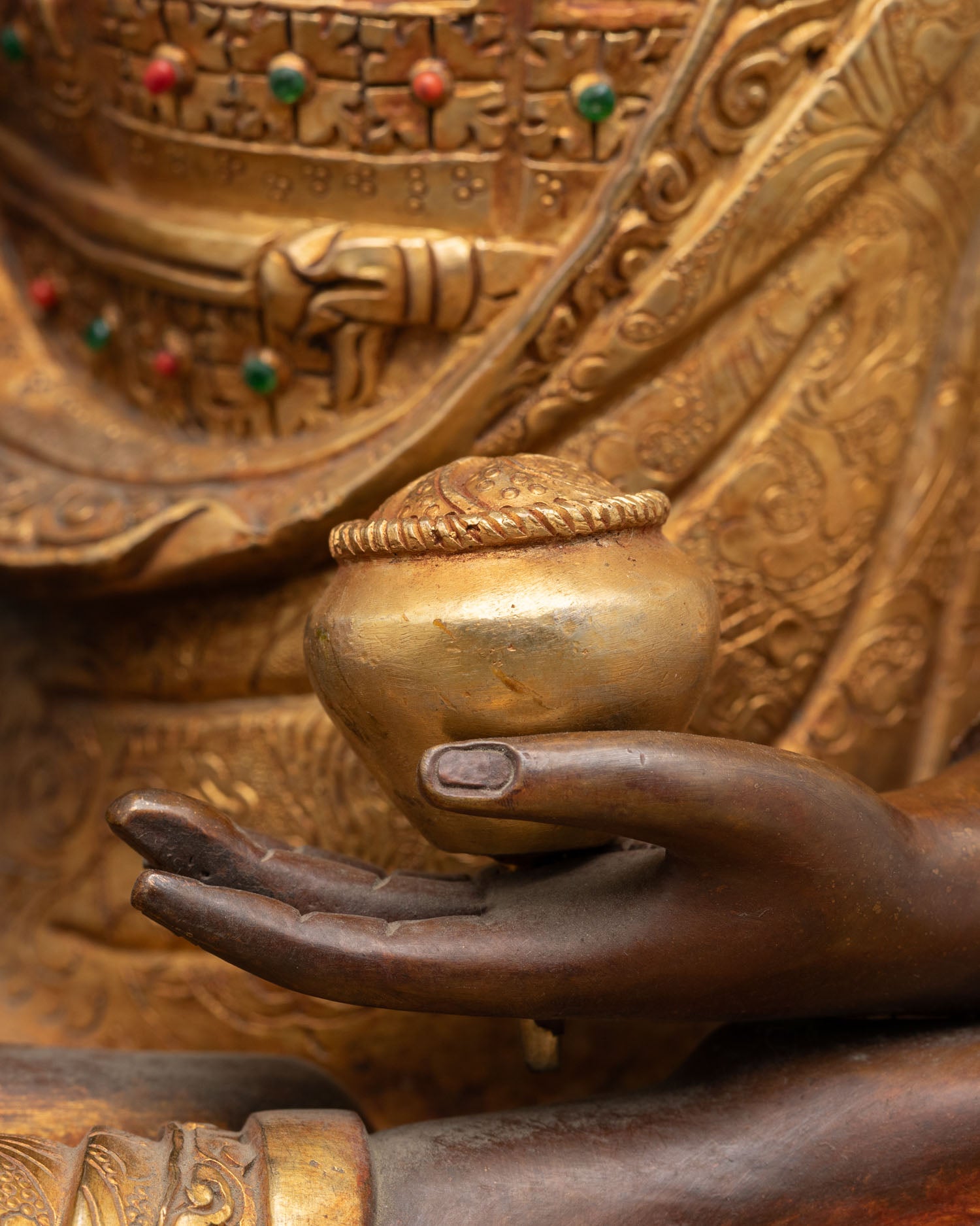 Bhagavan Shakyamuni Buddha Statue | Buddhist Shrine Decor