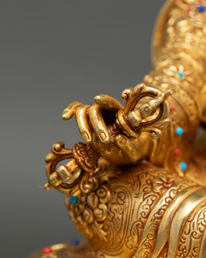 Guru Rinpoche Statue | Vajrayana Buddhist Art from Nepal