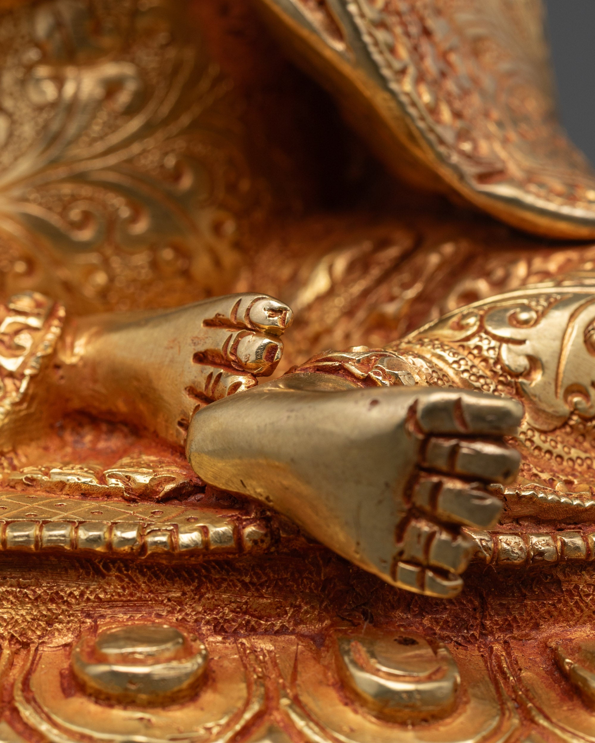 Handcrafted Copper Nagarjuna Statue | Mahasiddha Buddha from Nepal