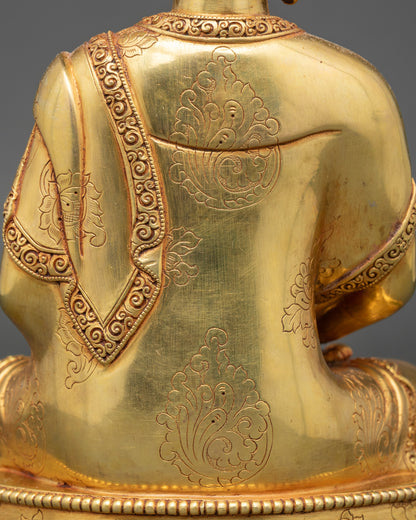 Amitabha Buddha Copper Statue for Serenity and Devotion