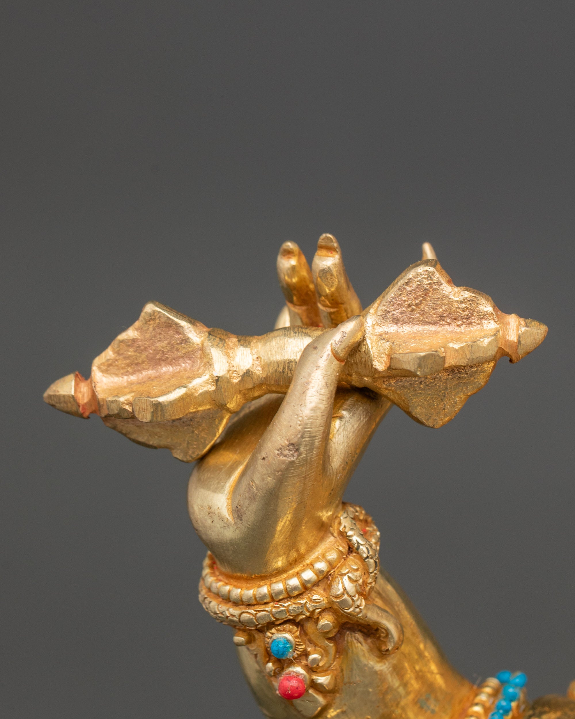 Vajrapani Statue | Powerful Bodhisattva of Strength from Nepal