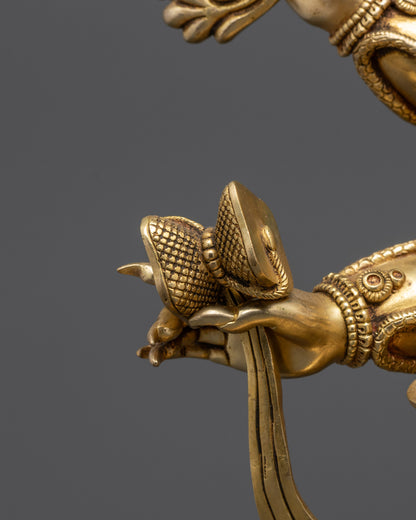 Premium Six-Armed Mahakala Statue | Fierce Guardian of Dharma Mahakala