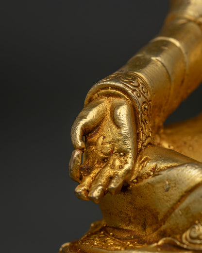Jigme Lingpa Statue | Handmade Copper Buddhist Artwork
