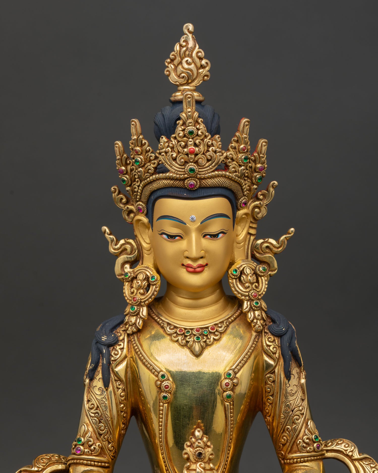 Amitayus | Sacred Longevity Bodhisattva Sculpture