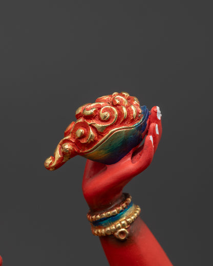 Statue of Dakini Vajrayogini | Handcrafted Tantric Deity Artwork