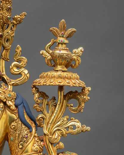 Life-Size Maitreya Buddha Statue | Nepalese Handicraft Sculpture