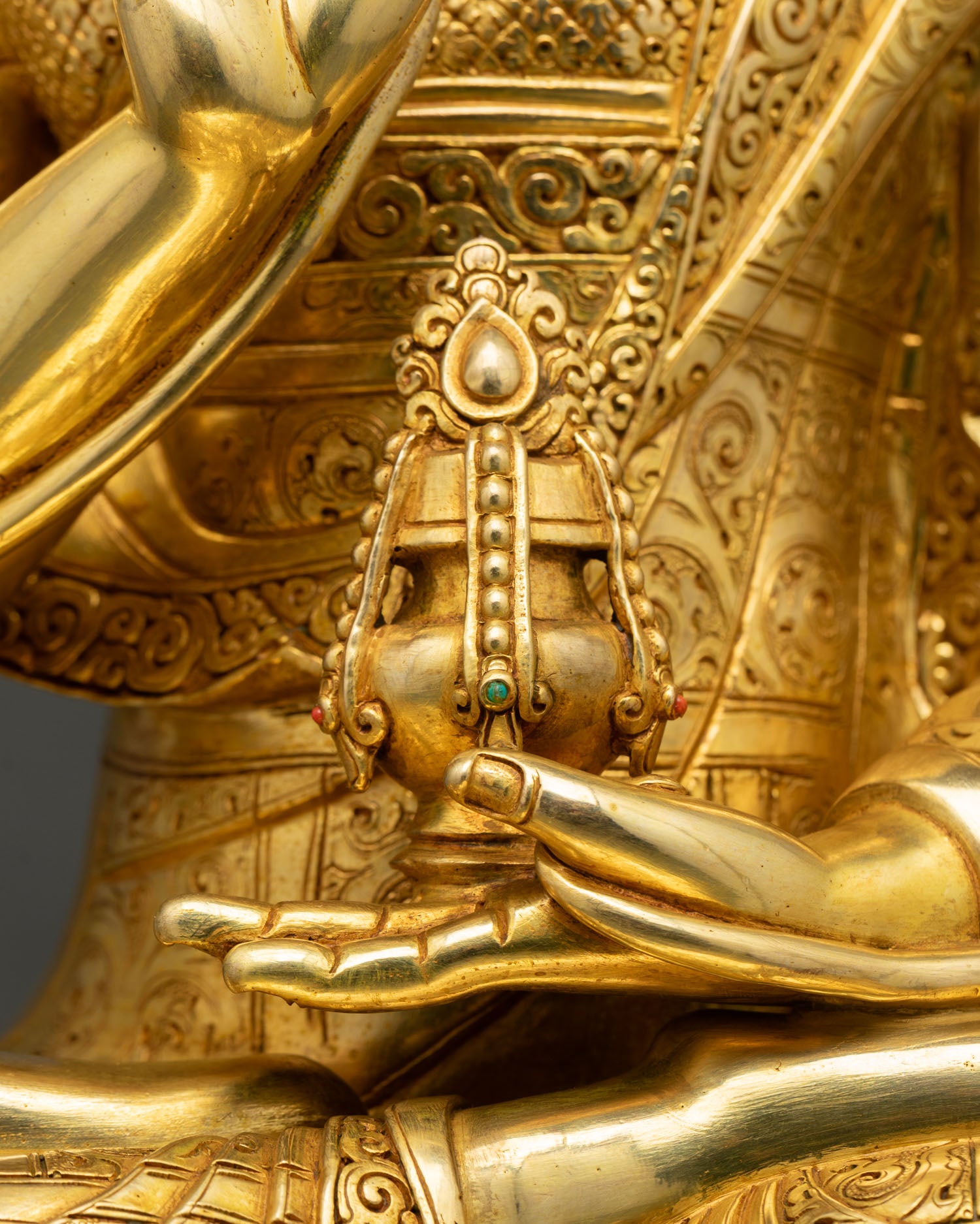 Je Tsongkhapa Copper Sculpture | Founder of Gelug Tradition