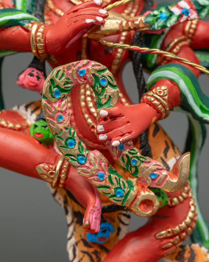 Kurukulla Statue – Red Goddess of Attraction in Vajrayana Buddhism