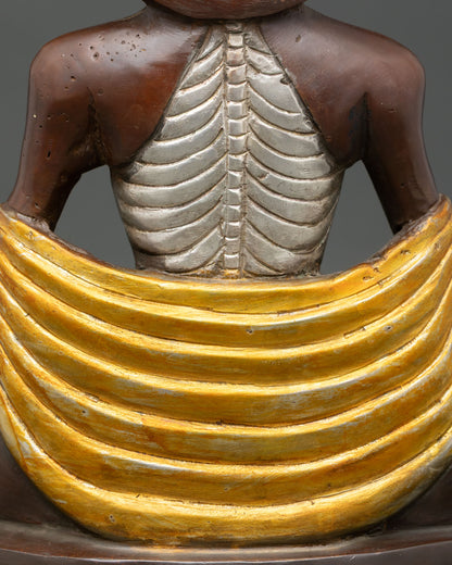 Fasting Buddha Statue | Siddhartha Gautama Meditation Art