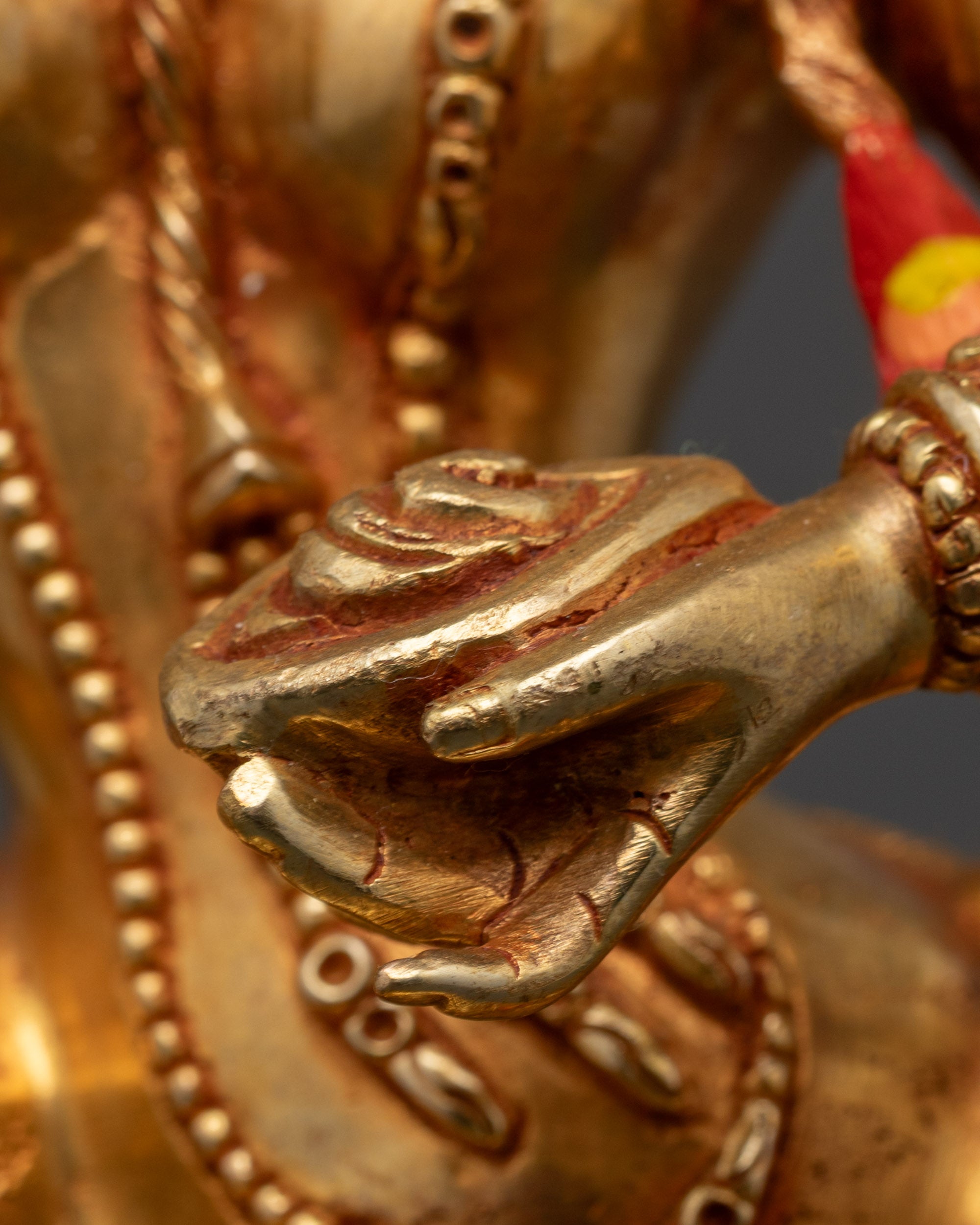 Traditional Simhamukha Sculpture | Nepalese Lion-Faced Guardian Deity