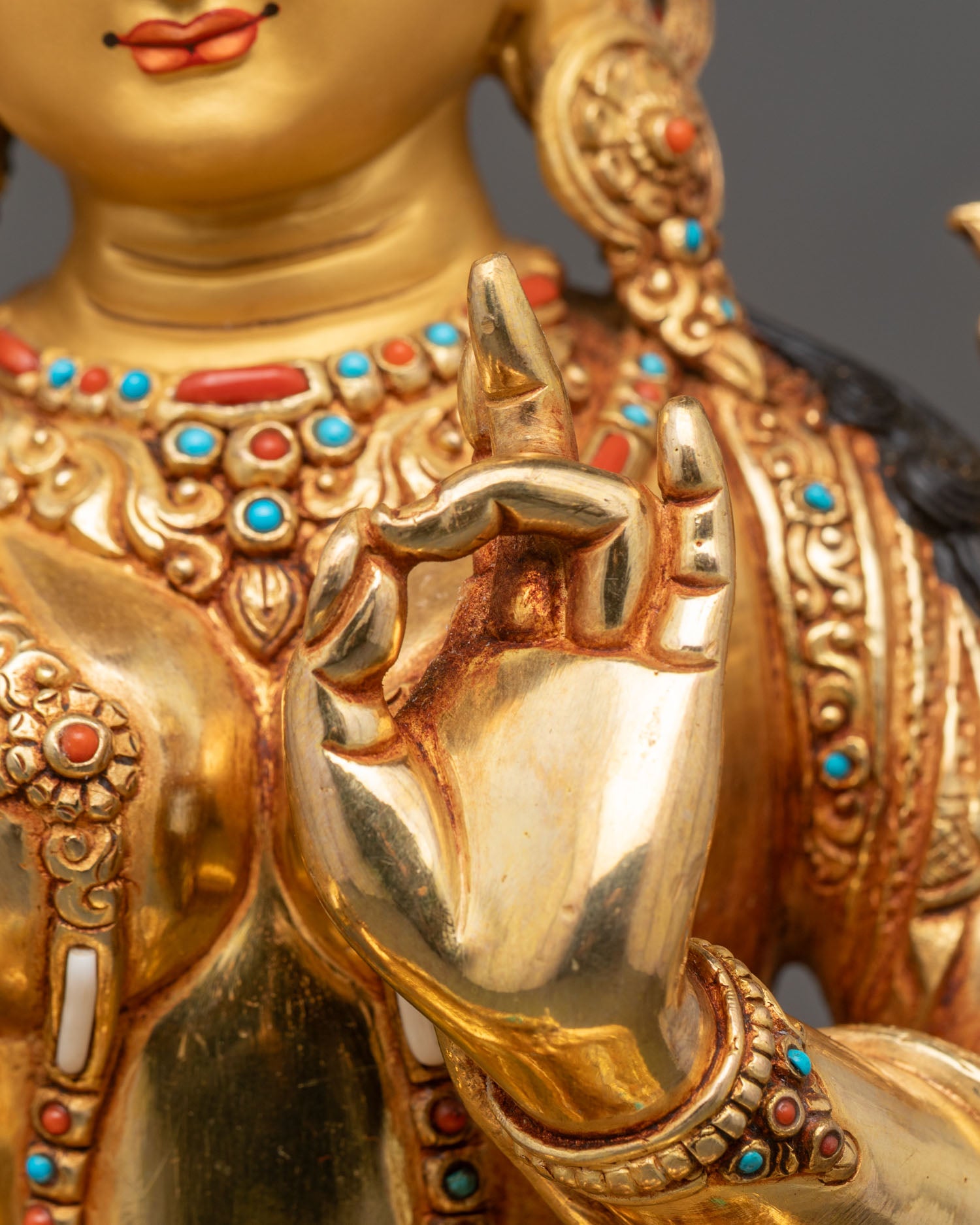 Green Tara Statue – Buddhist Deity of Swift Protection