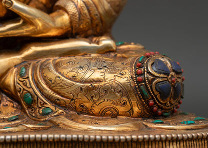 Shakyamuni Buddha Statue | Handmade Nepalese Meditation Art
