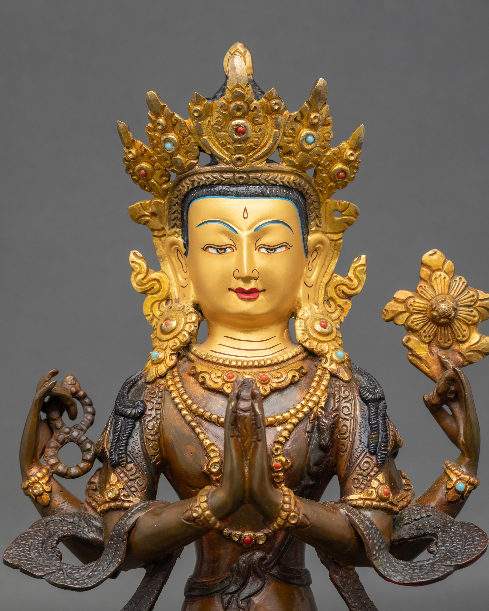 Buddhist Deity Chenrezig Statue- A Symbol of Loving-Kindness