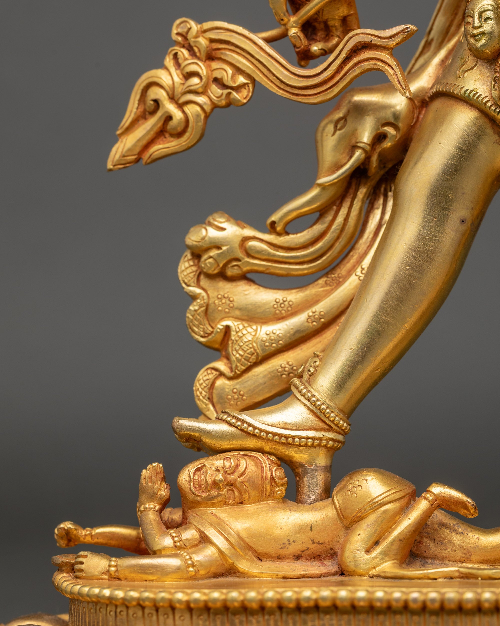 Khorlo Demchog Yab Yum Statue | Tantric Buddhist Sculpture from Nepal