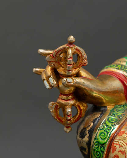 Enlightened Guru Rinpoche Statue | Buddhist Master Figurine