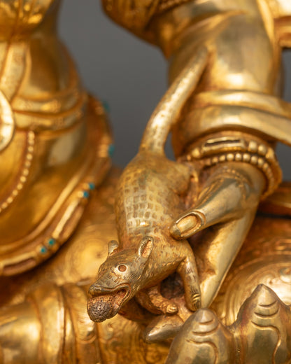 Tibetan Dzambhala Statue | God of Wealth for Prosperity