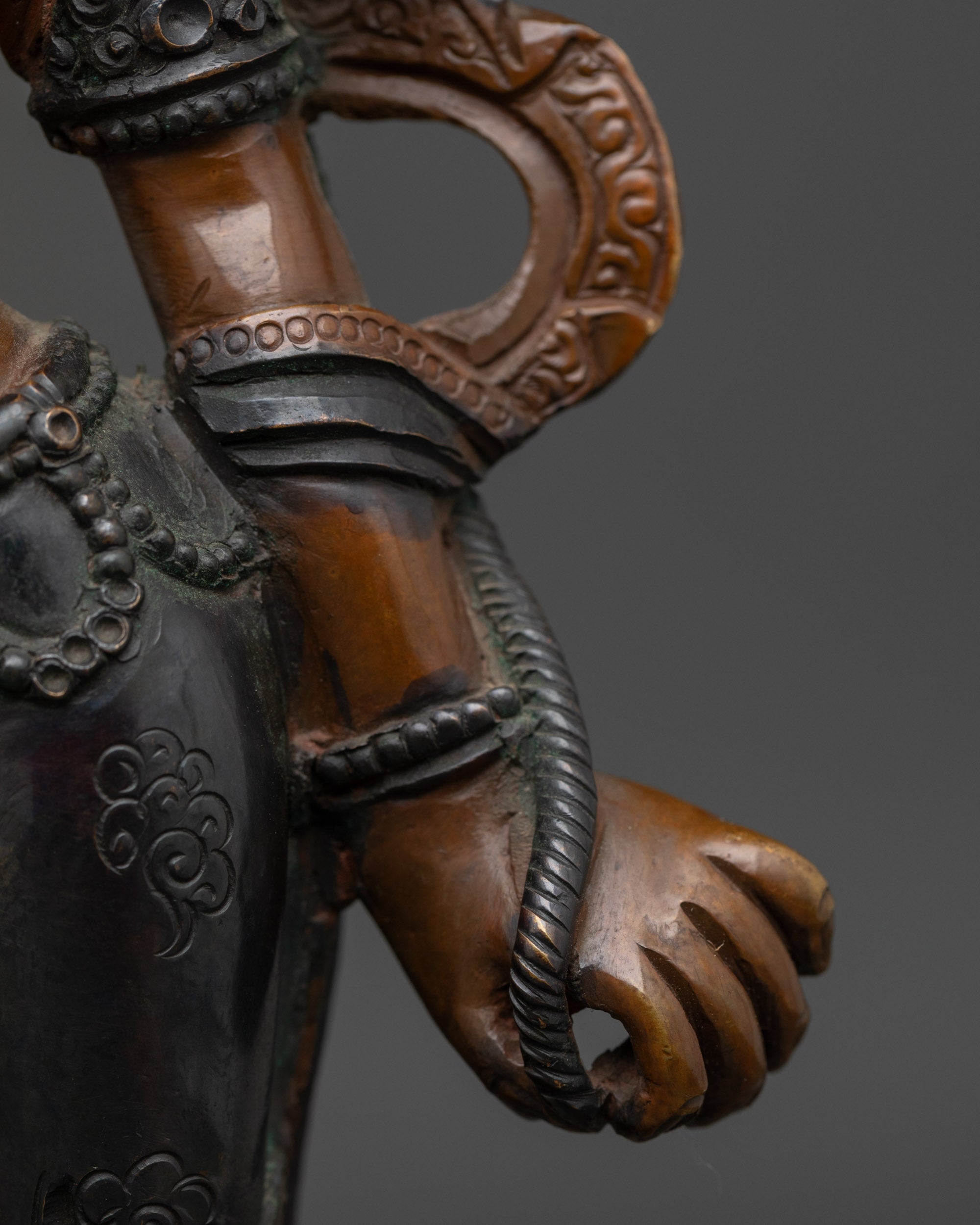 Sacred Chenrezig Statue in Standing Posture | Handcrafted Himalayan Art