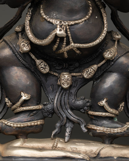 Sakya Mahakala Statue | Fierce Dharma Protector