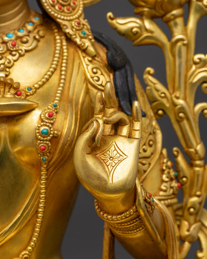The Compassionate Jetsun Drolma Statue | Handcrafted Tara Figure