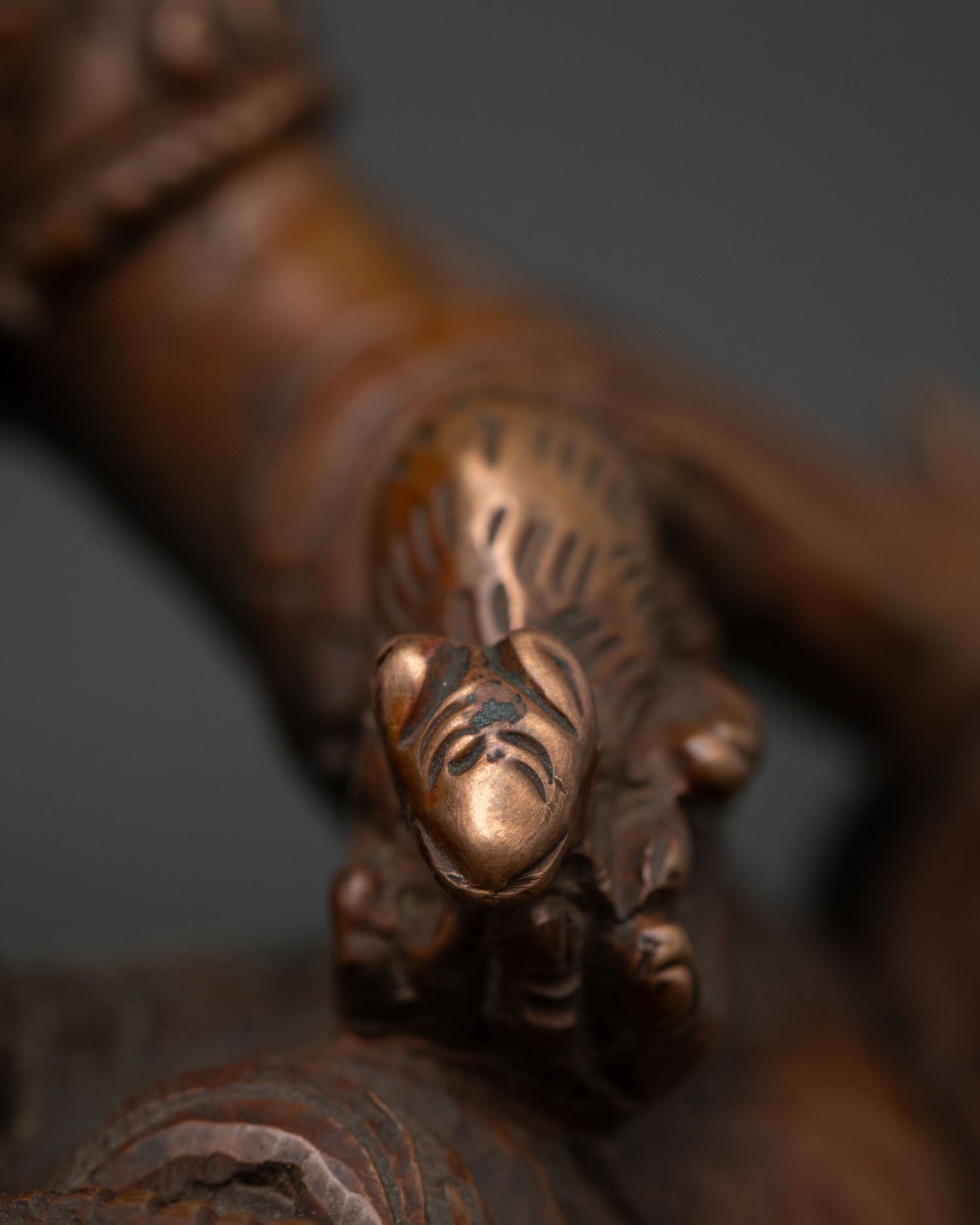 Oxidized Dzambhala Statue | Divine Protector of Wealth and Success