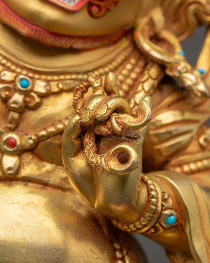 Wrathful Vajrapani Sculpture | Protector of Enlightenment Decor