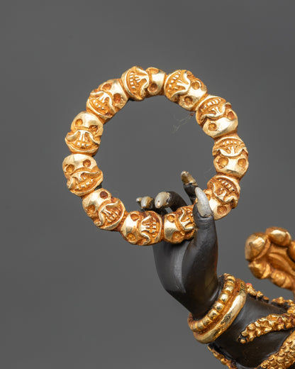 Handcrafted Six Arm Mahakala Statue | Symbol of Protection & Awakening