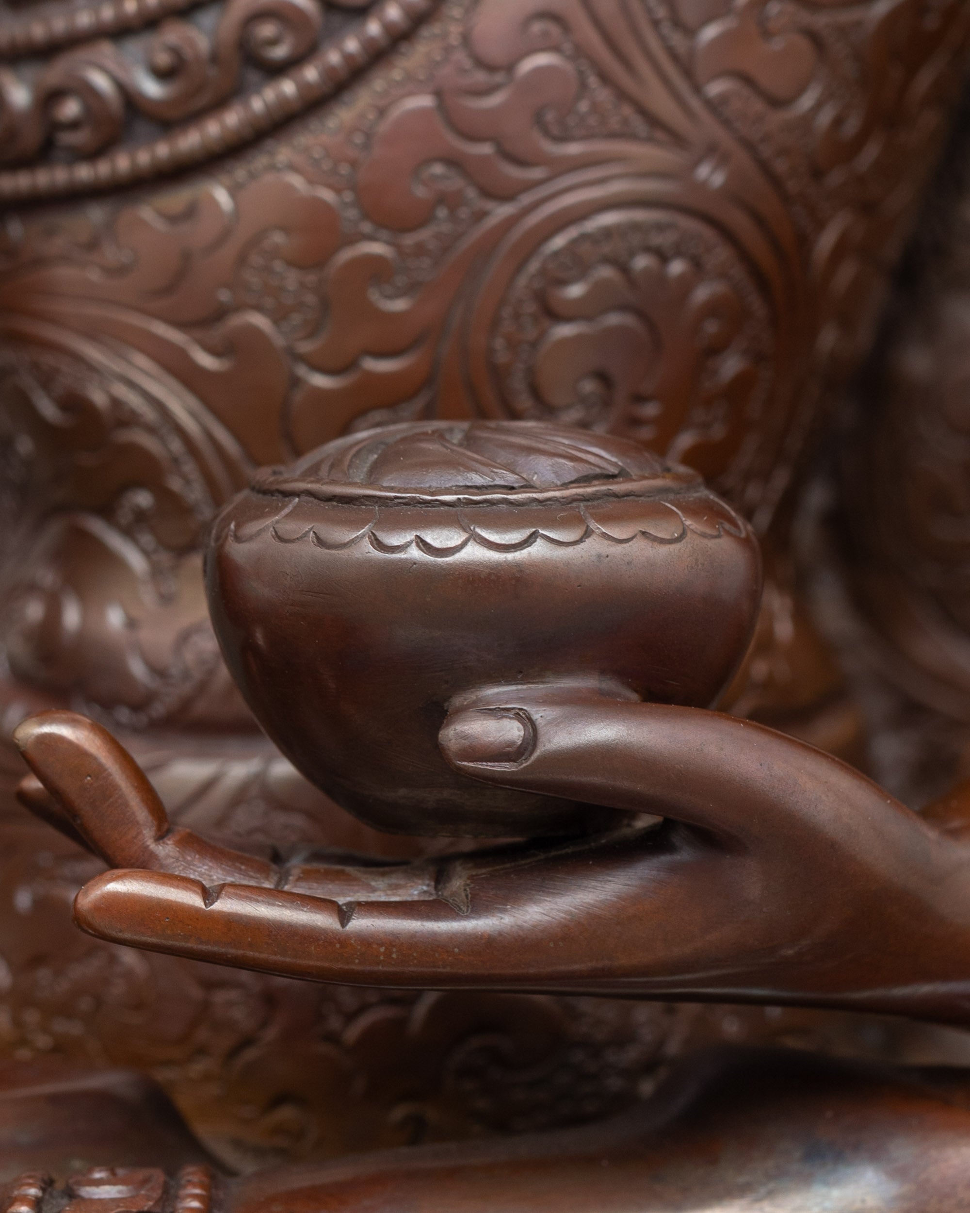 Shakyamuni Buddha Sculpture | Himalayan Altar Decor for Home