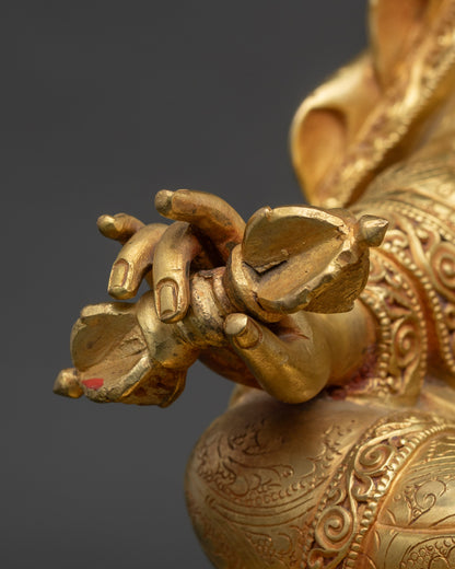 Guru Rinpoche Buddhist Statue | Handcrafted in Nepal