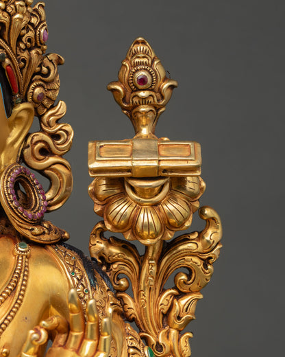 Manjushri Statue | Enlightened Icon of Transcendent Insight