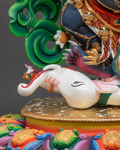 Gonpo Chagdrugpa Statue | Spiritual Guardian for Home and Altar