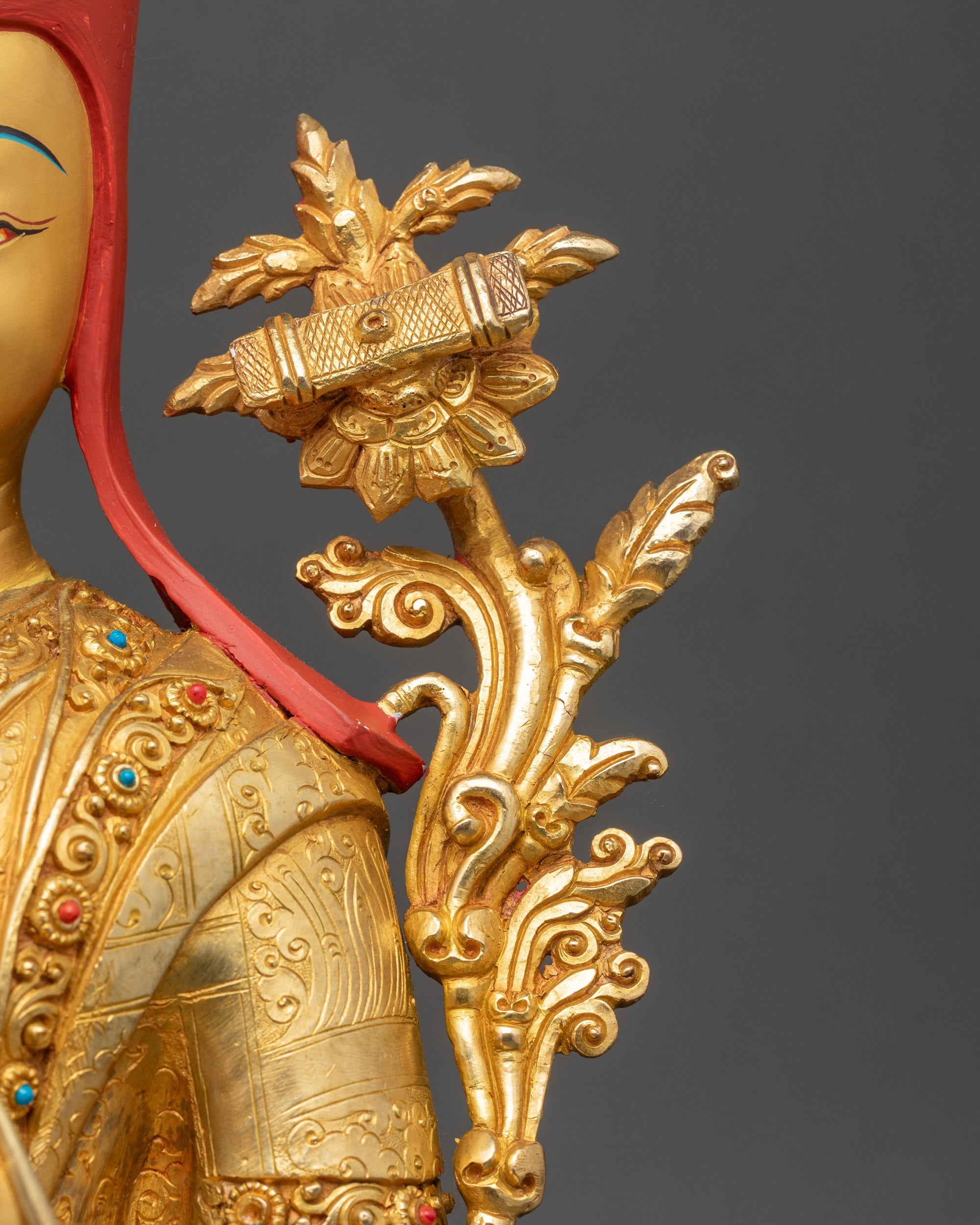 Enlightened Teacher Tsongkhapa Statue | Nepalese Lost-Wax Craft