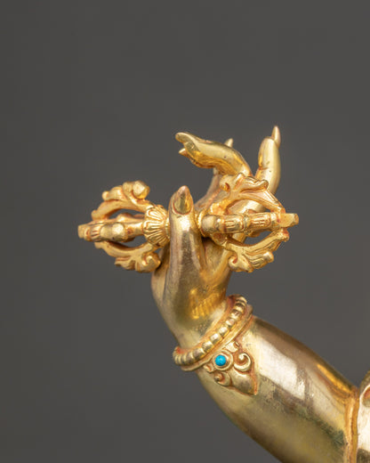 Handmade Vajrapani Statue  - The Guardian of Buddha’s Teachings