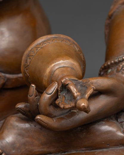 Enlightened Vajrasattva | Handcrafted Buddhist Sculpture