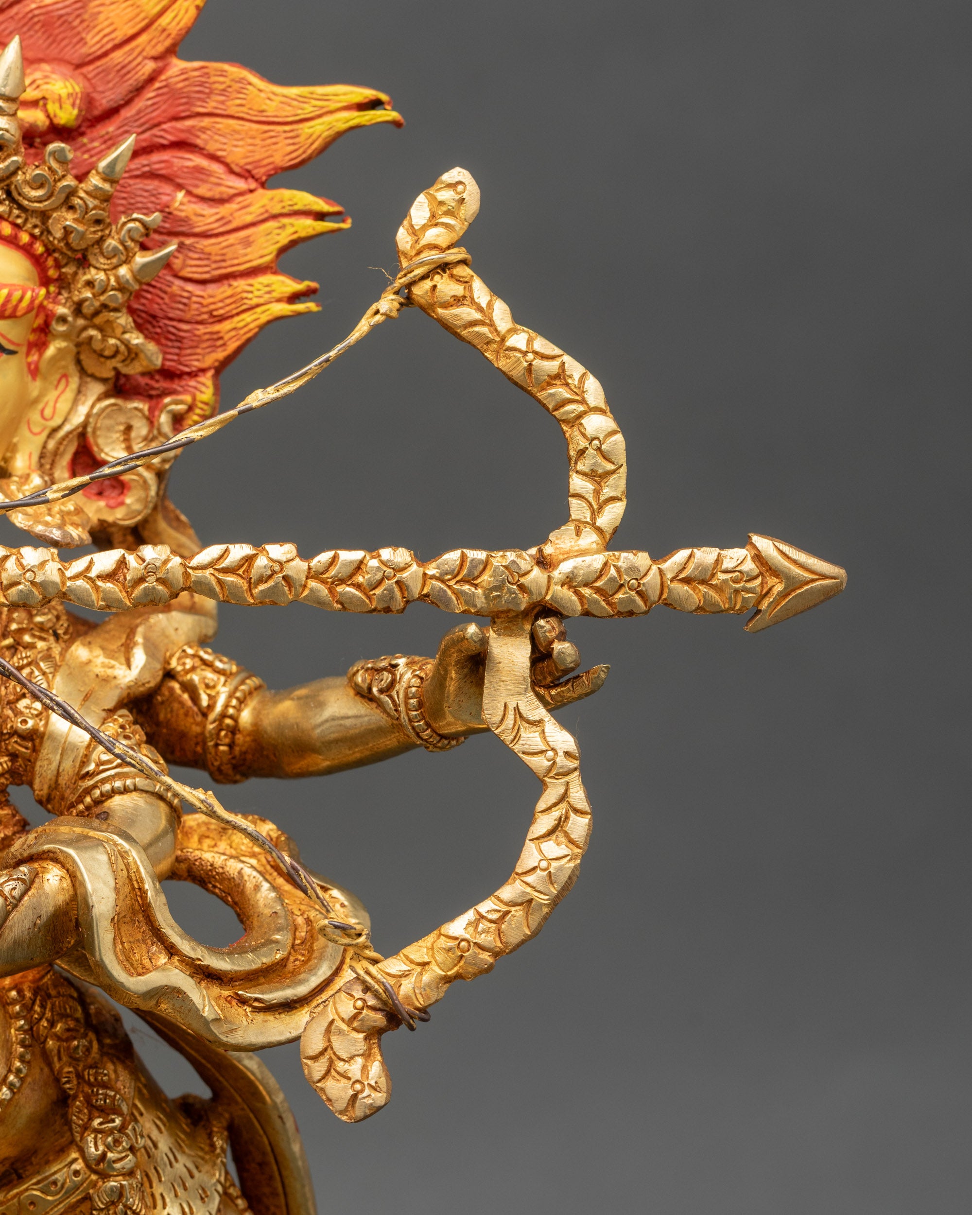 Handcrafted Kurukulla Sculpture |  Goddess of Passion & Power