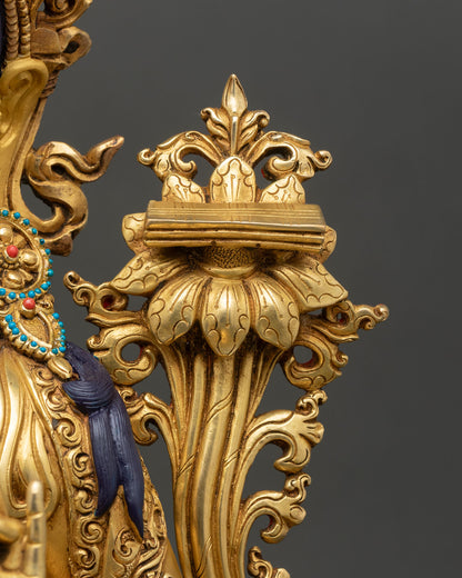 Manjushri Statue | Traditional Lost Wax Craftsmanship