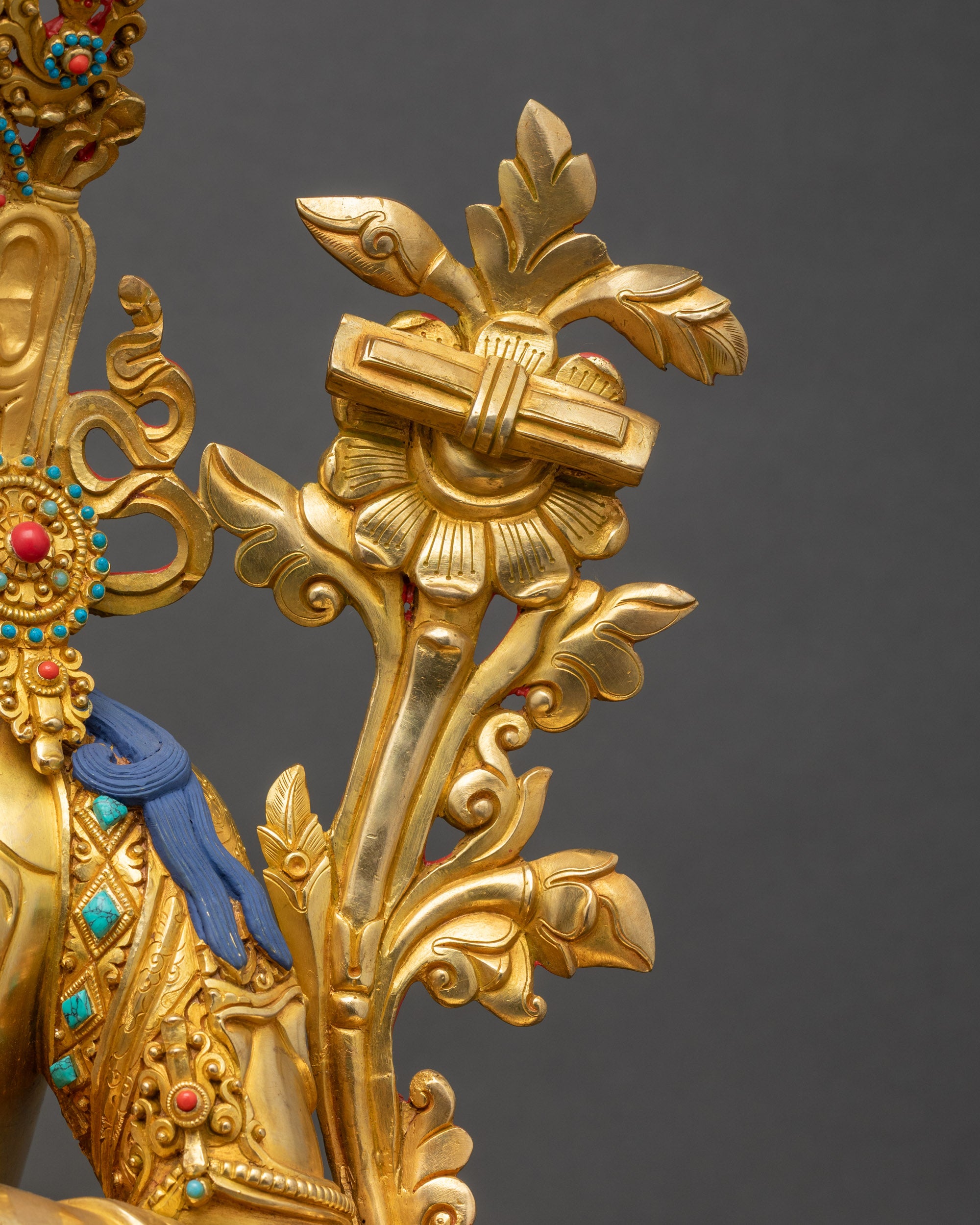 Tibetan Manjushree Sculpture – The Bodhisattva of Wisdom