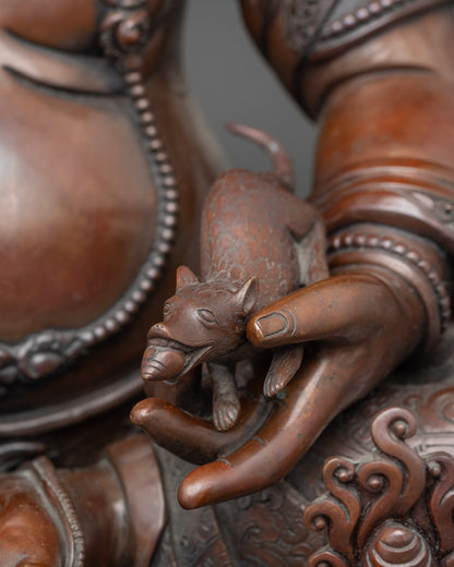 Dzambhala Statue: The Buddhist Deity of Wealth and Prosperity