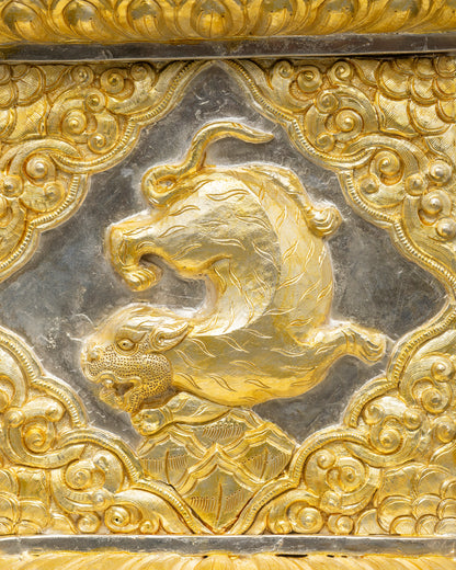 Buddhist Treasure Box for Sacred Ornaments and Jewelry