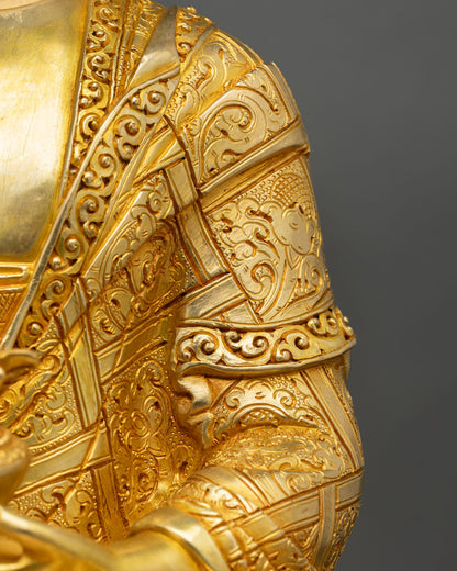 Medicine Buddha Statue | Handmade Spiritual Healing Decor
