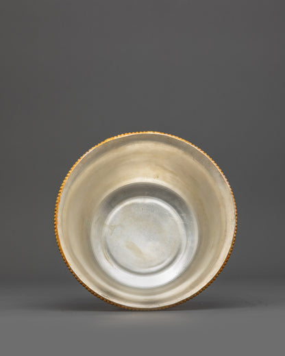 Set of Seven Tibetan Water Offering Bowl | Enhance Your Meditation