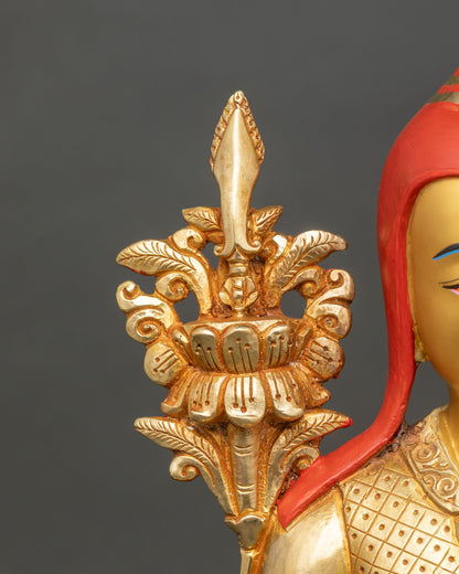 Longchenpa Statue – Traditional Nepalese Meditation Figure