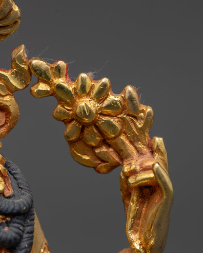 Handcrafted Chenrezig Statue | Tibetan Buddhist Compassion Figurine