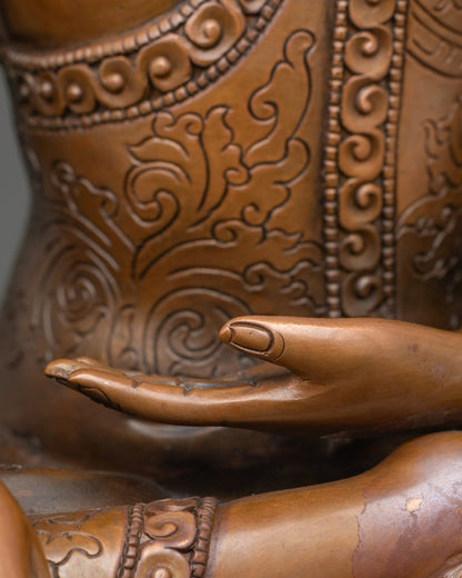 Shakyamuni Buddha Statue | Handcrafted Nepalese Meditation Idol