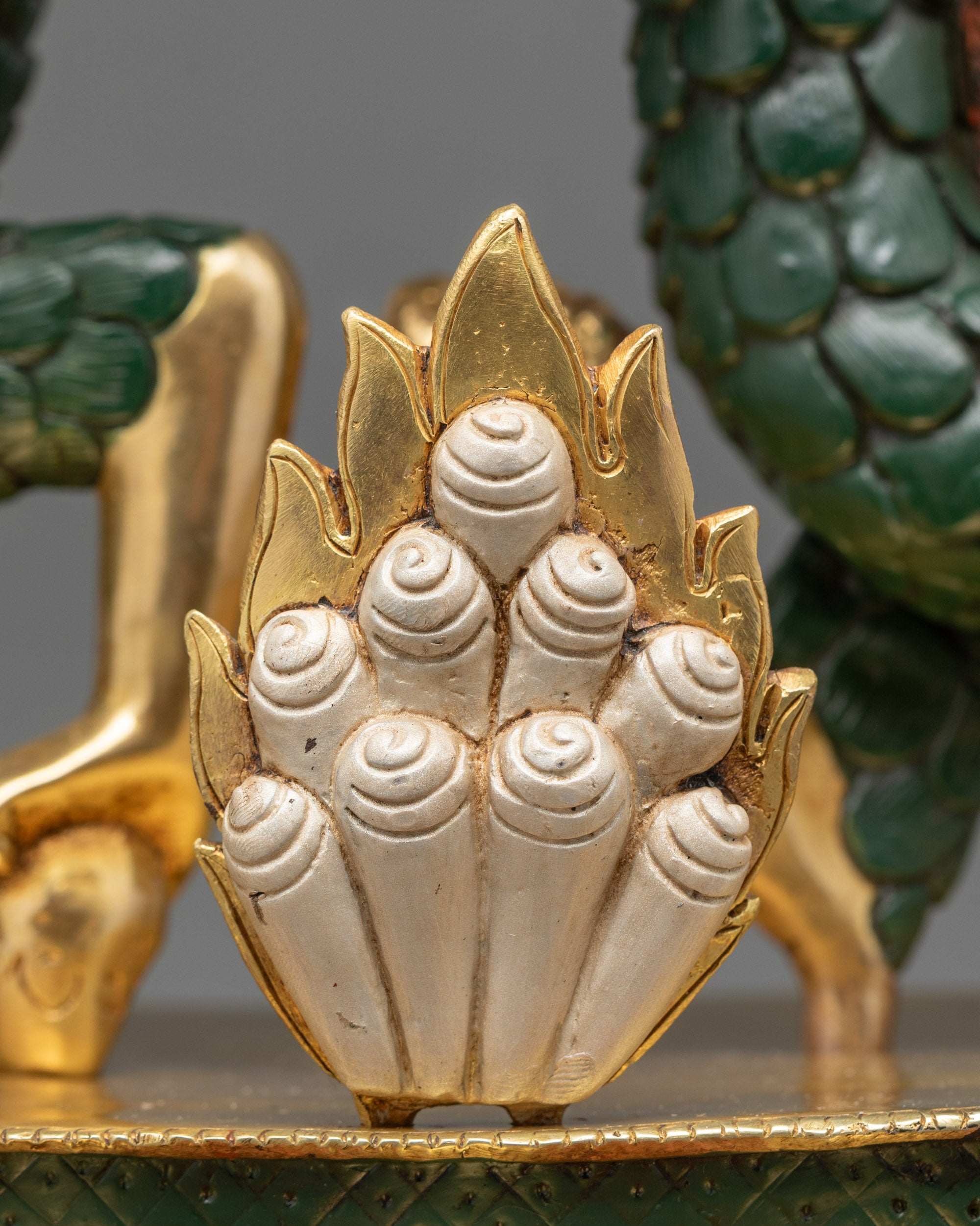 White Dzambhala Statue