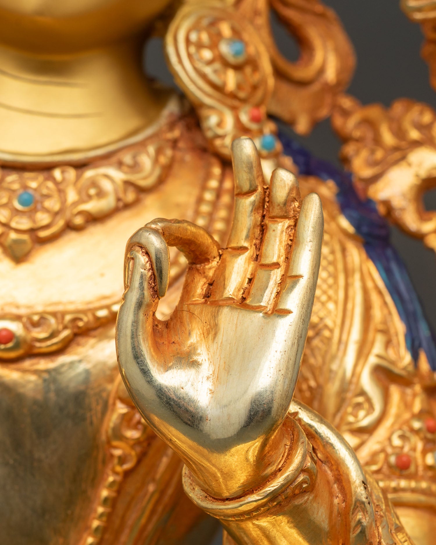 Maha Manjushri Statue | Handmade Spiritual Home Decor