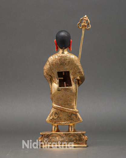 Buddha Two Disciples | Nepalese Handmade Sacred Sculpture