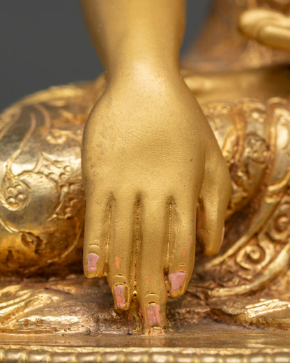 Shakyamuni Buddha – Traditional Nepalese Sacred Sculpture